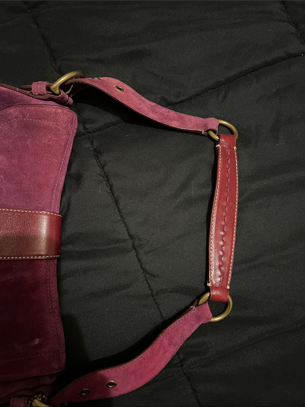 Coach Large Suede Soho - 9688 - Picture 7 of 12
